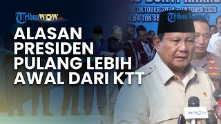 INI DIA ALASAN PRESIDEN PRABOWO KEMBALI LEBIH AWAL dar KTT ASEAN, Gegara Salah Sebut Nama?