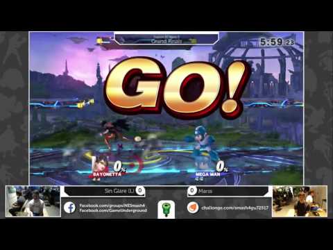 S4@GU 7-25 (Grand Finals): Marss (MegaMan) vs Sin Glare (Falco/Bayonetta)