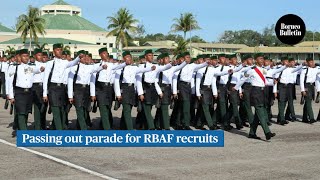 Download lagu Passing out parade for RBAF recruits mp3