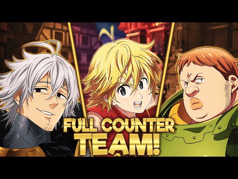 FULL *FULL COUNTER* TEAM DOMINATES PVP! Seven Deadly Sins: Grand Cross