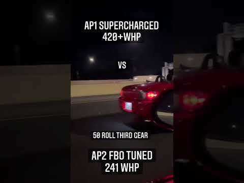 S2000 AP1 Supercharged VS AP2 FBO Tuned both by Jeff Evans