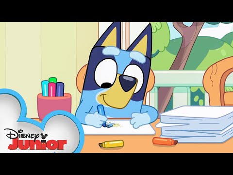Bluey Season 3 "Dragon" Episode Clip 🐲 | @disneyjr