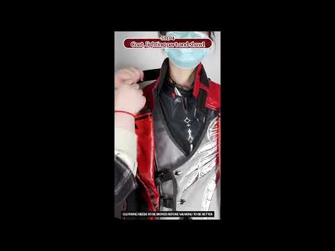 [Tutorial] 【Size S-2XL】DokiDoki-SR Game Genshin Impact Cosplay Diluc Costume Red Dead of Night