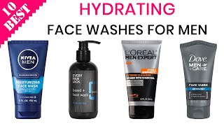 10 Best Hydrating Face Washes for Men | Men’s Gentle Creamy Cleanser for Dry, Sensitive Skin