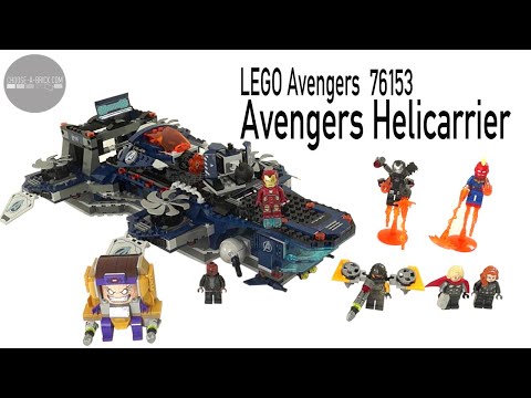 Конструктор LEGO Super Heroes «Геликарриер» 76153 / 1244 детали