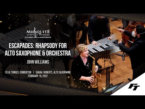 Escapades: Rhapsody for Alto Saxophone and Orchestra | John Williams