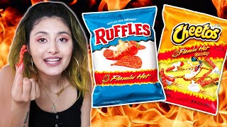 Flamin' Hot Lovers Try Every Flamin' Hot Snack