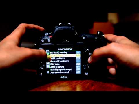 Nikon D7100 Tutorial. How to Tutorial Menu Set Up Guide Part 1