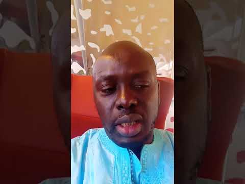 Le serviteur du Hadra Tijani Sarif RTA (ALMAMY SAMBA ALMAMY BOUDA KENEME)