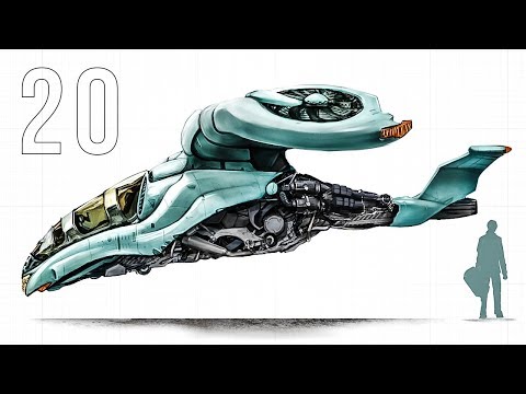 CGC Classic: Modeling a Sci-fi Gyrocopter Pt. 20 (Blender 2.6)