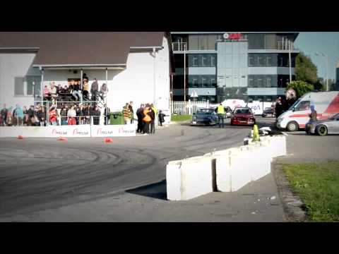 DDC 4 stage D1Sport Drift championship 2011 twins part1 Kaunas Urmas
