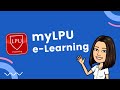 About myLPU e-Learning