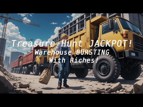 Treasure Hunt JACKPOT! Warehouse BURSTING With Riches!#billionairelifestyle