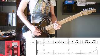 Muse - Unsustainable guitar cover with tabs and correct effects