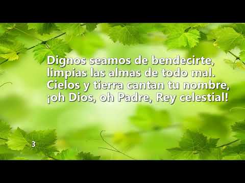 060 Santo Santo Santo Tu gloria llena