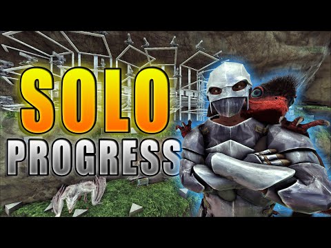 How A SOLO Made Insane Base Progress On DAY 1 - ARK