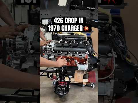 Brand New 426 BPE HEMI Into Classic Charger 🔥 INSANE Build! #musclecar #charger