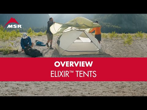 MSR Elixir 3 Person Backpacking Tent video poster