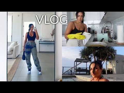 VLOG Clean With Me, Pantry Organization & Pool Day!