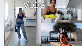 VLOG Clean With Me, Pantry Organization & Pool Day!