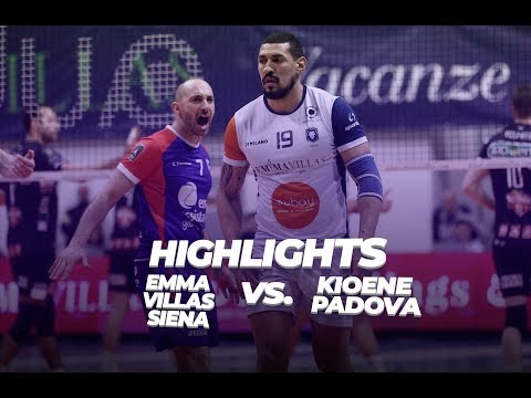 HIGHLIGHTS - Emma Villas Siena VS Kioene Padova - 7 round 2nd half