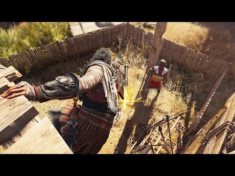 Assassin's Creed Odyssey - Stealth & Action Kills Gameplay - Hideout Clearing - Vol.11