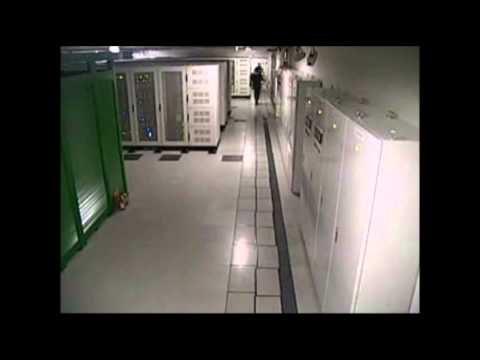 Watch A Server Room's Seismic Isolation Floor Protect It During The 2011 Japan Earthquake