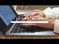 Study With Me 1 Hour Asmr Keyboard Typing No Talking