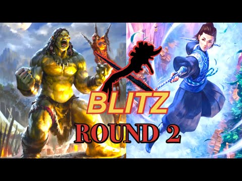|Flesh and Blood TCG| Rhinar VS Benji BLITZ MATCH! Round 2