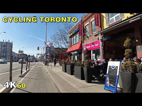 Toronto Spring Bike Ride From Midtown to the Chester Hill Lookout (March 22, 2021)