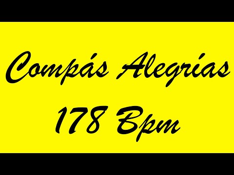 Compás Alegrías 178 Bpm - Bases Flamencas
