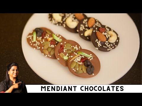 Mendiant chocolates l Mendiants l French chocolates l Chocolate Discs