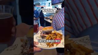 Long Line at Guy’s Burger Joint on Carnival Firenze! | Worth the Wait? 🍔🚢 #travel #shorts #cruise