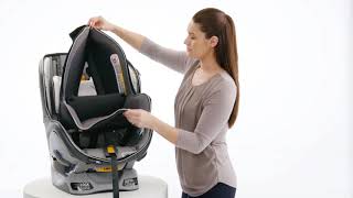 Chicco NextFit Zip Convertible Car Seat - Removing and Replacing the Fabrics