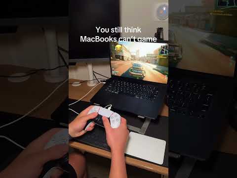 M2 MacBook Air running Cyberpunk 2077 🔥 No active cooling 🧊 #gaming #apple #cyberpunk2077