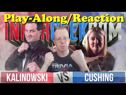 🔴LIVE - Mike Kalinowski VS Rachel Cushing - Movie Trivia Schmoedown Innergeekdom | Play-Along/React