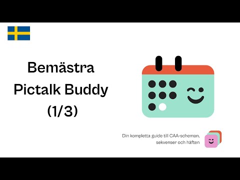 Behärska Pictalk Buddy (1/3)