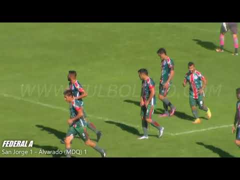 FEDERAL A: San Jorge y Alvarado de Mar del Plata igualaron en la ida