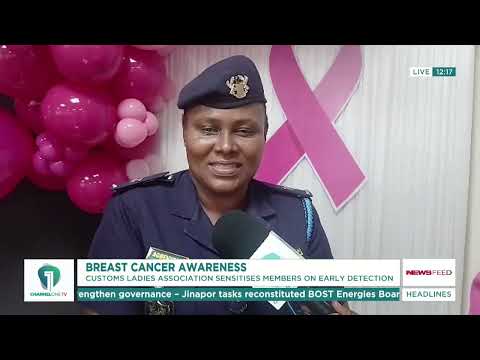 Customs Ladies Raise Awareness on Early Breast Cancer Detection