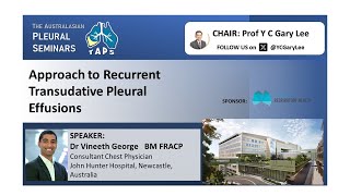 TAPS 2024 Ep4- Approach to Recurrent Transudative Pleural Effusions
