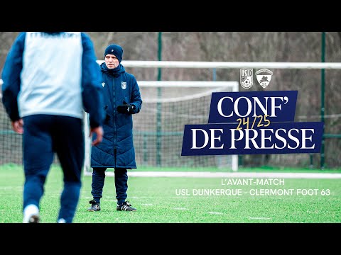 🎥 Avant-match USL Dunkerque - Clermont Foot 63 (J24 - Ligue 2 BKT)