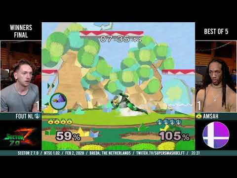 SecZ 7.0 - Fout NL (Peach) Vs Amsah (Sheik) - Winners Final
