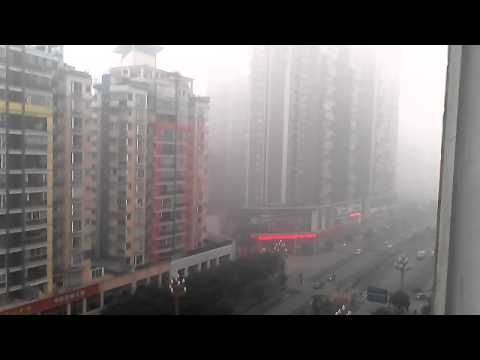 Leshan city on chine