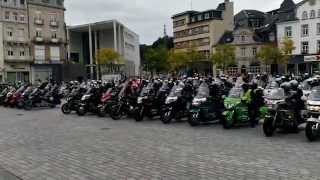 preview picture of video '2014.08.30. Esch Sur Alzette zlot Honda Goldwing'