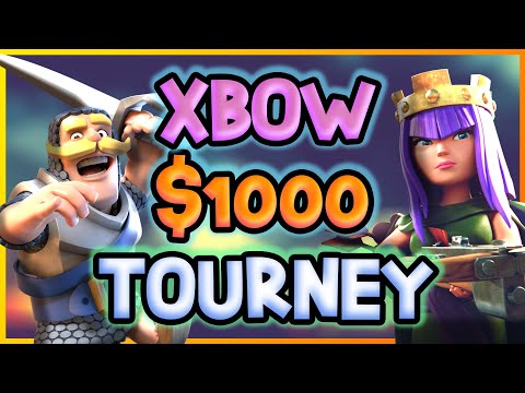 1 Hour of Xbow Queen Gameplay — Clash Royale
