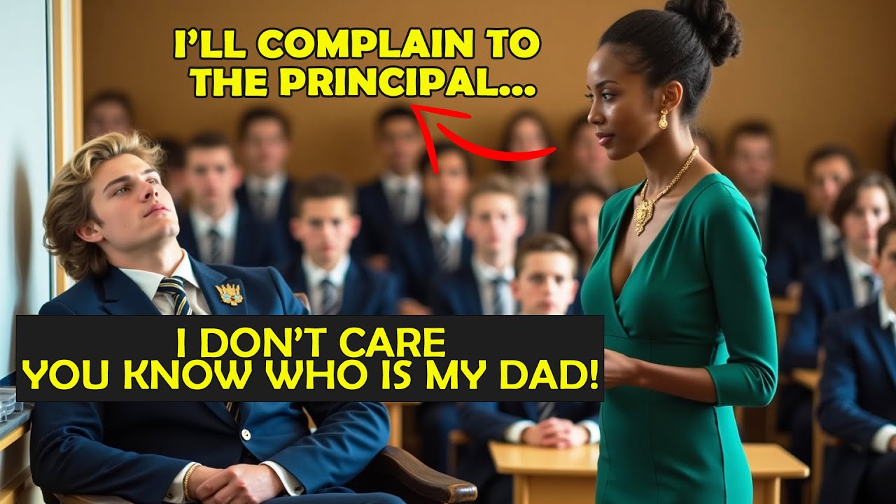 Rich KID MOCKED Black Teacher in the Class —But What She Did Leaves Everyone Speechless!