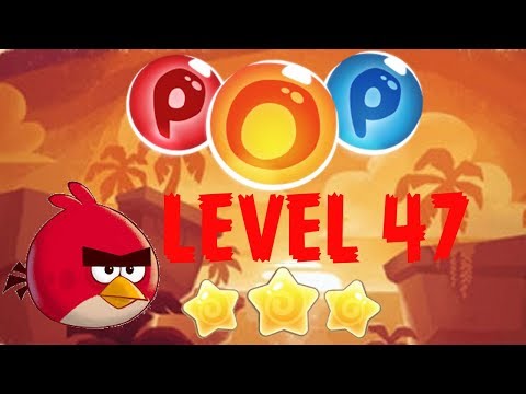 Angry Birds POP Bubble Shooter (Stella POP) - Level 47