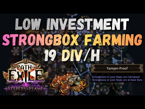 19 Divines per Hour – Cheap Strongbox Farming Strategy (PoE 3.27)