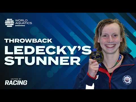 Katie Ledecky on another level! 🤯| 2015 Kazan | 1500m Freestyle | Full Race and another World Record