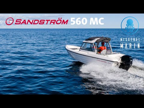 Sandström 560 MC - Svensktillverkad kabinbåt! 😎